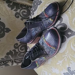 Womens Socofy leather loafers